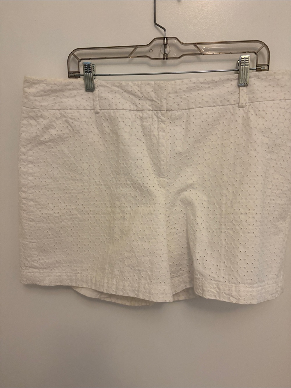 Talbots White Eyelet Shorts